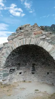 Abside - Cappella Castrense di San Maurizio a BrussonFrazione Graines