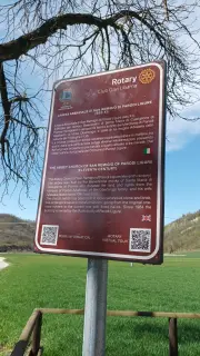 Pannello illustrativo - Chiesa di San Remigio a Parodi Ligure