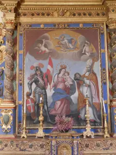Pala d'altare - Chiesa di San Maurizio a Saint-VincentFrazione Moron