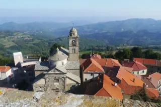 Vista dalla torre - Chiesa della Santissima Annunziata a Roccaverano