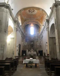 Interno - Chiesa della Santissima Annunziata a Roccaverano