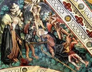 Affreschi - Chiesa di San Sebastiano a Pecetto Torinese