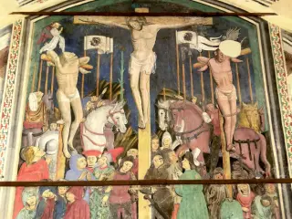 Crocifissione - Chiesa di San Sebastiano a Pecetto Torinese