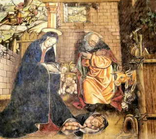 Natività - Chiesa di San Sebastiano a Pecetto Torinese