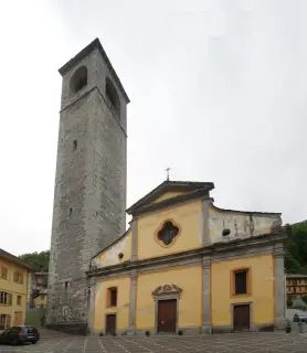 Vista - Chiesa dei Santi Bernardo e Giuseppe a Campiglia Cervo