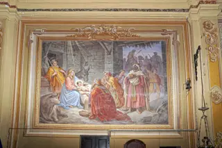 Natività - Chiesa dei Santi Bernardo e Giuseppe a Campiglia Cervo