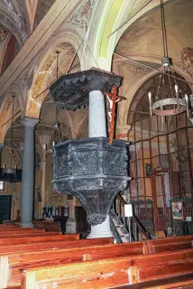 Pulpito - Chiesa dei Santi Bernardo e Giuseppe a Campiglia Cervo