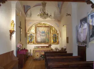 Interno - Chiesa dei Santi Biagio e Pietro a ExillesFrazione Deveys