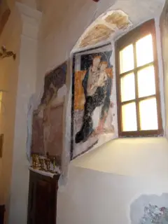 Madonna col Bambino - Chiesa dei Santi Biagio e Pietro a ExillesFrazione Deveys