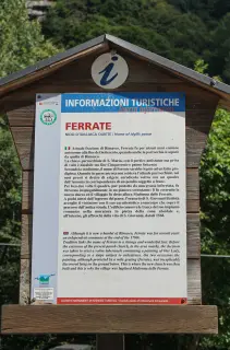 Pannello illustrativo - Oratorio di San Giovanni Battista a Alto SermenzaFrazione Rimasco - Ferrate