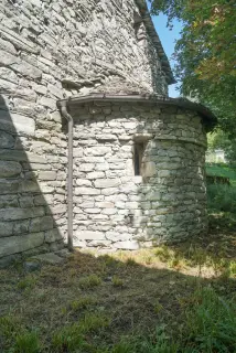 Abside - Oratorio di San Giovanni Battista a Alto SermenzaFrazione Rimasco - Ferrate