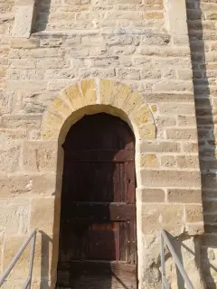 Porta laterale - Chiesa Cimiteriale di Sant'Antonino a Perletto