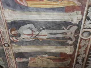 Santo - Cappella del Castello a Fénis