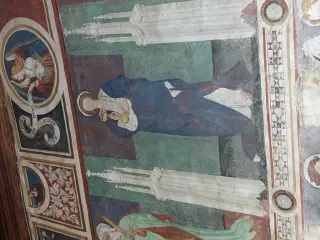 Santo - Cappella del Castello a Fénis