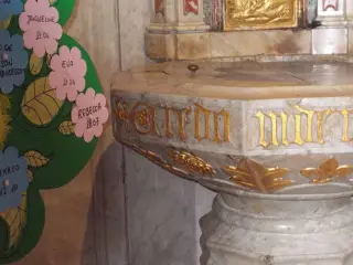 Battistero Credo - Cattedrale di Santa Maria del Bosco a Cuneo