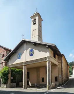 Vista - Oratorio di Sant'Antonio Abate a Fontaneto d'AgognaFrazione Sant'Antonio