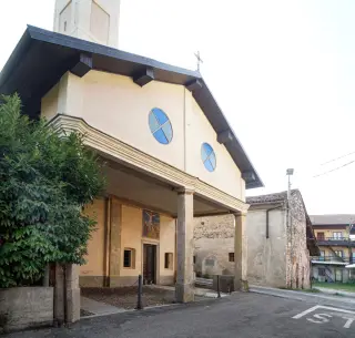 Facciata - Oratorio di Sant'Antonio Abate a Fontaneto d'AgognaFrazione Sant'Antonio