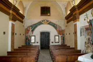 Interno - Oratorio di Sant'Antonio Abate a Fontaneto d'AgognaFrazione Sant'Antonio