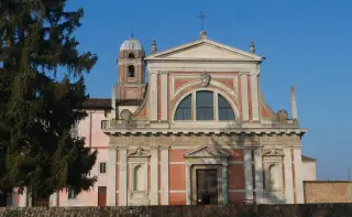 Facciata - Chiesa di Santa Croce e Tutti i Santi a Bosco Marengo