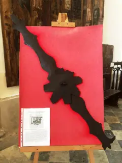 Lancetta orologio campanile - Chiesa di Santa Croce e Tutti i Santi a Bosco Marengo