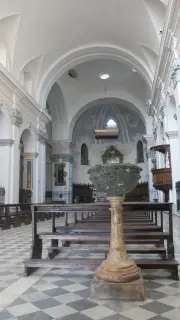 Navata centrale - Chiesa di Santa Croce e Tutti i Santi a Bosco Marengo