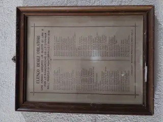 Elenco oblatori - Certosa di Monte Bracco a BargeFrazione Occa