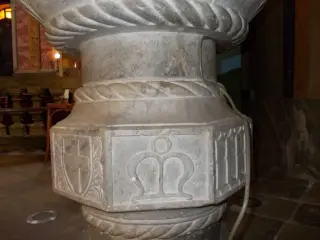 Battistero Zabreri M - Parrocchiale di Maria Vergine Assunta a Caraglio