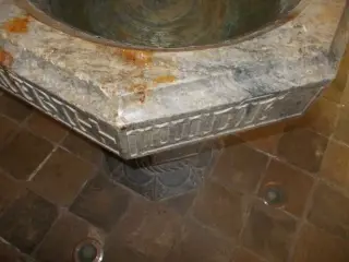 Battistero Zabreri bardiglio di Valdieri - Parrocchiale di Maria Vergine Assunta a Caraglio