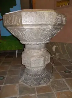 Battistero Zabreri ET SP(irit)US. - Parrocchiale di Maria Vergine Assunta a Caraglio