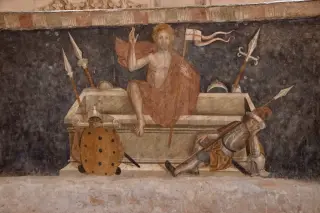 Gesù risorto - Pieve di San Pietro a Pianezza