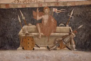 Gesù risorto - Pieve di San Pietro a Pianezza