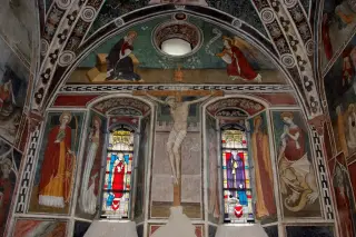 Parete Est del Presbiterio - Pieve di San Pietro a Pianezza
