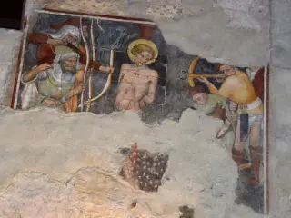 Martirio di San Sebastiano - Pieve di San Pietro a Pianezza