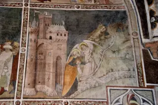 Storie di San Pietro - Particolare - Pieve di San Pietro a Pianezza