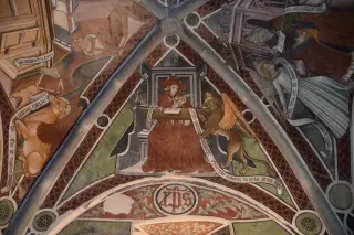 Spicchio della volta - Pieve di San Pietro a Pianezza