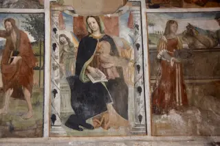 Cappella Provana - Madonna col Bambino - Pieve di San Pietro a Pianezza