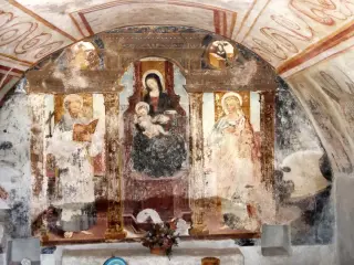 Madonna col Bambino e Santi - Cappella di San Francesco a Boves