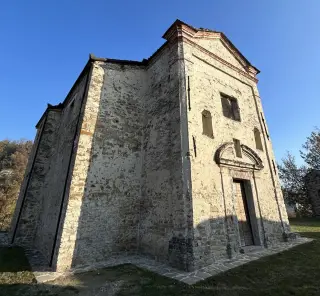 Facciata - Chiesa Cimiteriale di San Bartolomeo a San Giorgio Scarampi