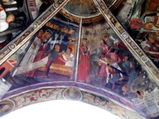 Vele della volta - Cappella di San Sebastiano a Pianezza