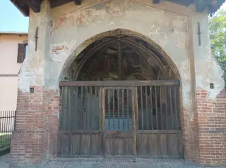 Facciata - Cappella di San Sebastiano a Pianezza