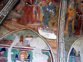 Cartigli - Cappella di San Sebastiano a Pianezza