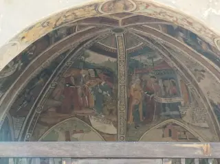 Affreschi - Cappella di San Sebastiano a Pianezza