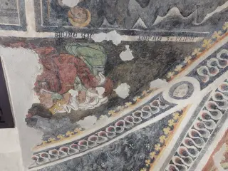 Affresco - Cappella di San Giacomo a Busca