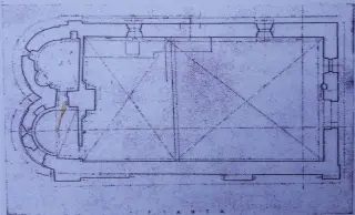 Pianta - Chiesa di San Martino di Castelvero a Piovà Massaia