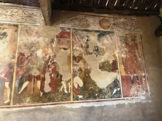 Affreschi - Cappella di San Bernardo o San Bernardino da Siena a Piozzo