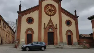 Facciata - Parrocchiale di Santa Sabina a Pomaro Monferrato