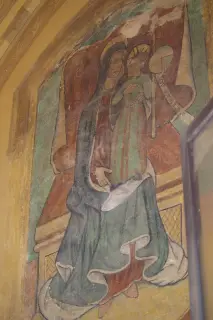 Madonna col Bambino - Cappella di Sant'Amanzio a Rivalba