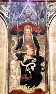 Madonna col Bambino - Abbazia di Santa Maria a TortonaFrazione Rivalta Scrivia