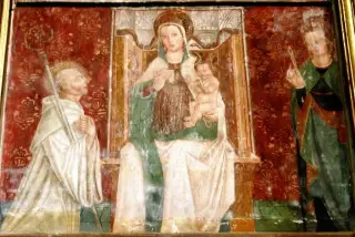 Madonna col Bambino - Abbazia di Santa Maria a TortonaFrazione Rivalta Scrivia