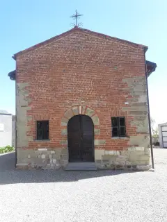 Facciata - Chiesa dei Santi Giorgio e Grato a Andezeno